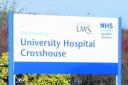The incident took place at Crosshouse Hospital