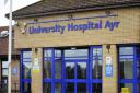 Staff working at sites such as University Hospital Ayr can be affected by abusive behaviour