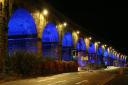 The viaduct will be lit in blue to raise awareness of the condition