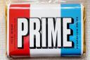 The PRIME chocolate bar has been labelled as fake