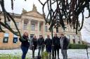Volunteers helped to plant the daffodils in Kilmarnock