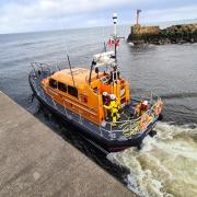 Girvan lifeboat raced to the scene near Culzean Castle