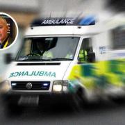 Alan Brown MP says the ambulance service 'red list' data for Kilmarnock is 