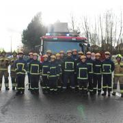 Students all passed the course at Kilmarnock Fire Station