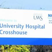 The incident took place at Crosshouse Hospital