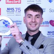Euan Grant picked up the award at a ceremony in Edinburgh