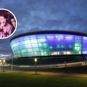 The incident happened during a Bryan Ferry gig at the Hydro in Glasgow