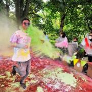 The Colour Dash is a popular fundraising event