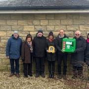 SWAT were donated the defibrillator from the local company