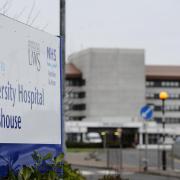 The incident took place at Crosshouse Hospital last year